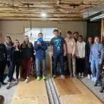Muskegon Area Career Tech Center Class Designs and Builds Bowling Lanes for a Local Family